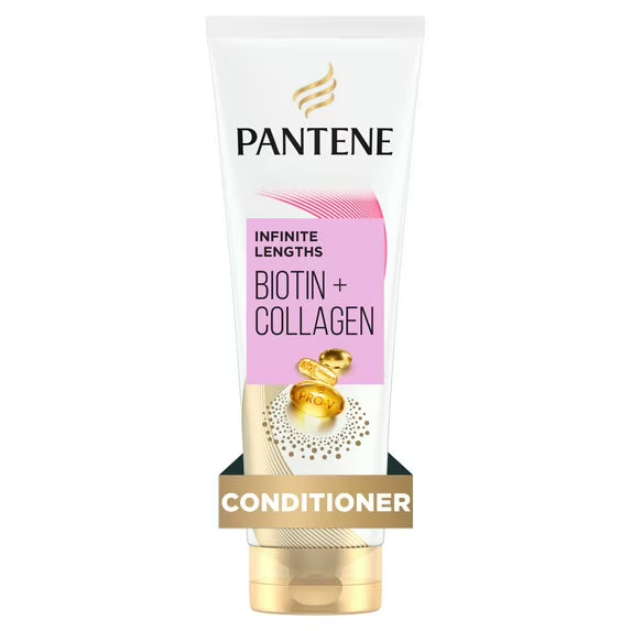 Pantene Acondicionador Pro-V Miracle Infinite Lengths Biotina + Colágeno 1 Minute Miracle, 300 ml