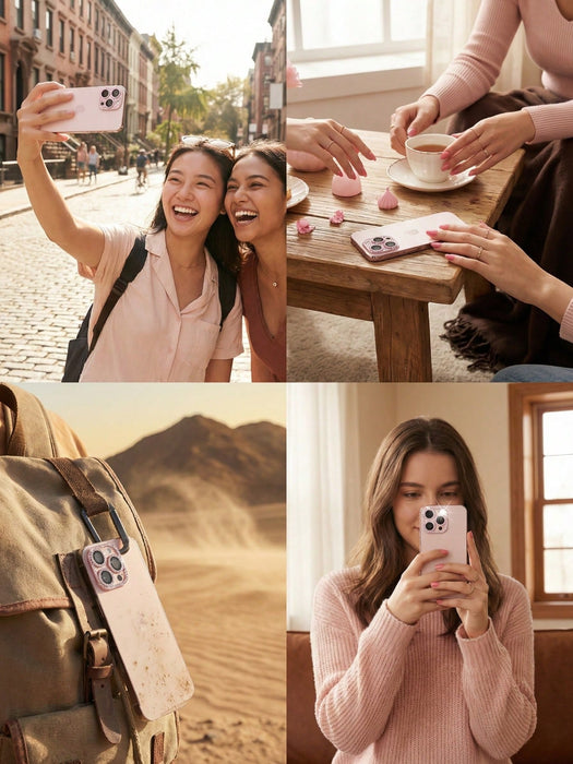 Película brillante y colorida para lente de cámara compatible iPhone 12 Pro Max