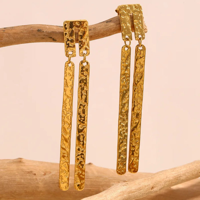 Pendientes Colgantes Geométricos De Estilo Vintage Para Mujer