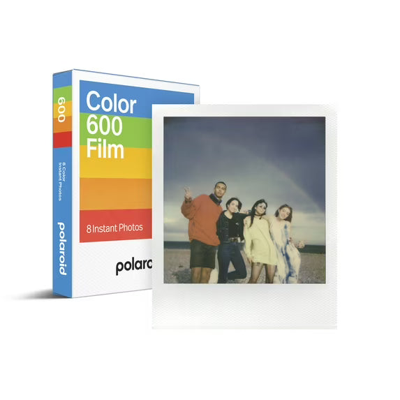 Paquete individual de película Polaroid Color 600 (8 fotos)