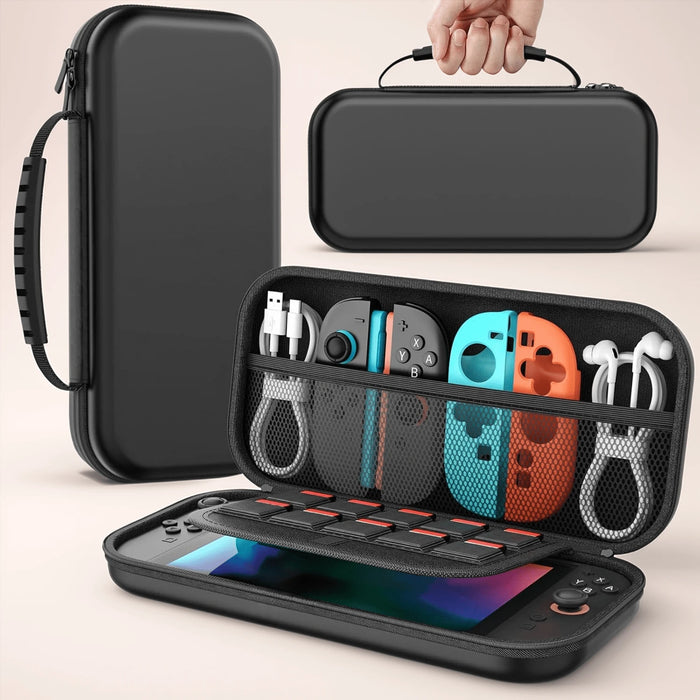 Estuche portátil para Nintendo Switch 2 , bolsa de viaje rígida con múltiples bolsillos