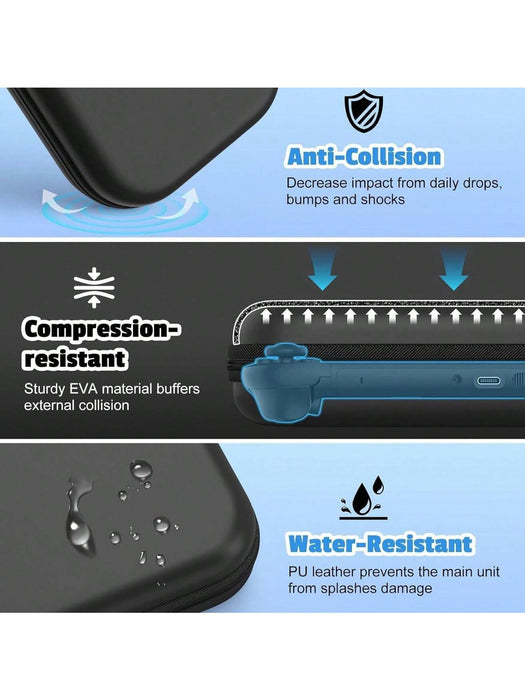 Estuche portátil para Nintendo Switch 2 , bolsa de viaje rígida con múltiples bolsillos