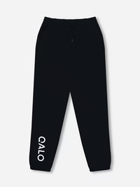 QALO Pantalones deportivos con logo negros