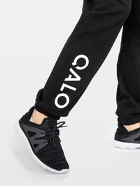 QALO Pantalones deportivos con logo negros