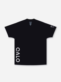 QALO Camiseta con logo negra