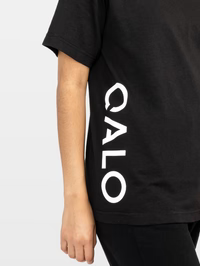 QALO Camiseta con logo negra