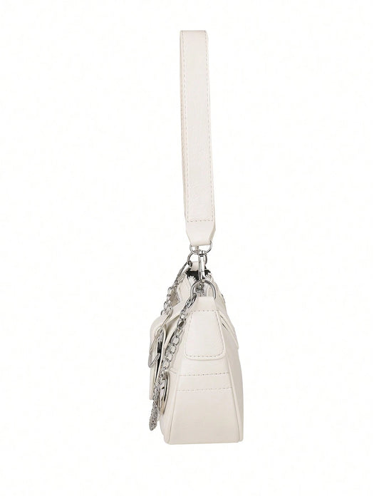 Bolso bandolera sexy de mujer con decoración de cadena