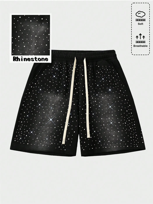 SHEIN ROMWE MEN Street Life Primavera/Verano Pantalones cortos casuales para hombre