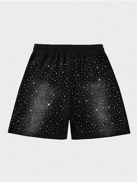 SHEIN ROMWE MEN Street Life Primavera/Verano Pantalones cortos casuales para hombre