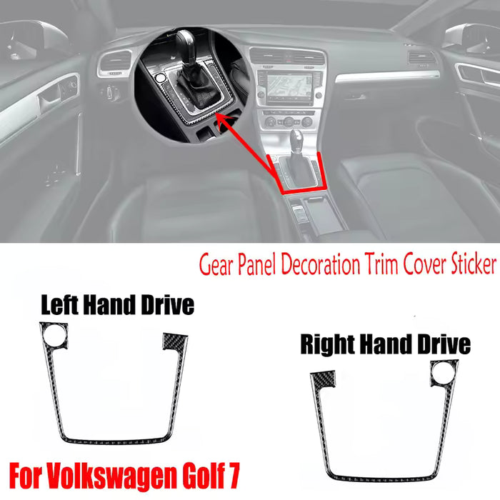 Embellecedor decorativo para panel de cambios para VW Golf 7 VII MK7 7.5 2014-2019
