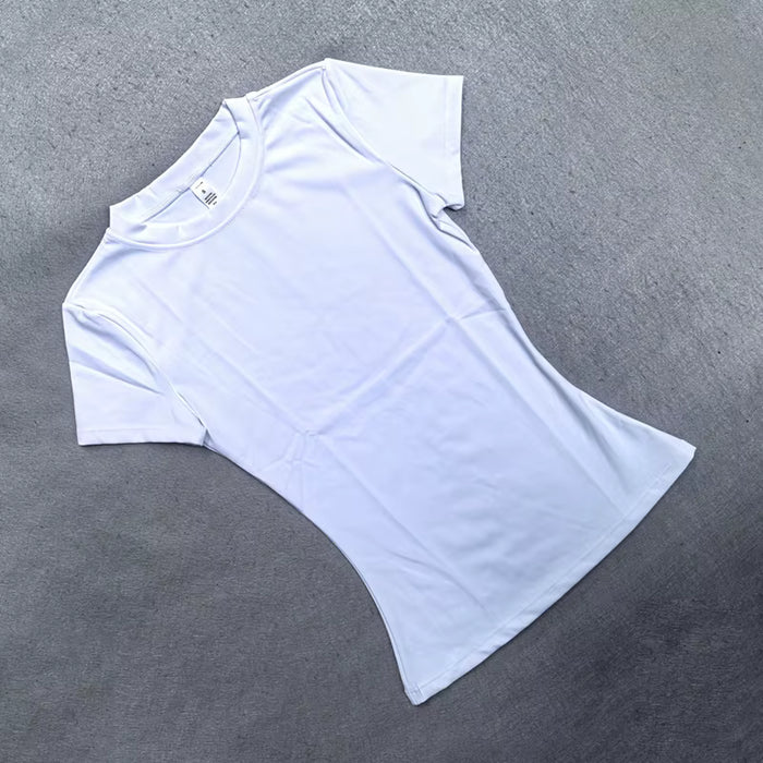 Camiseta de yoga para mujer sin costuras, camiseta deportiva, ropa de fitness