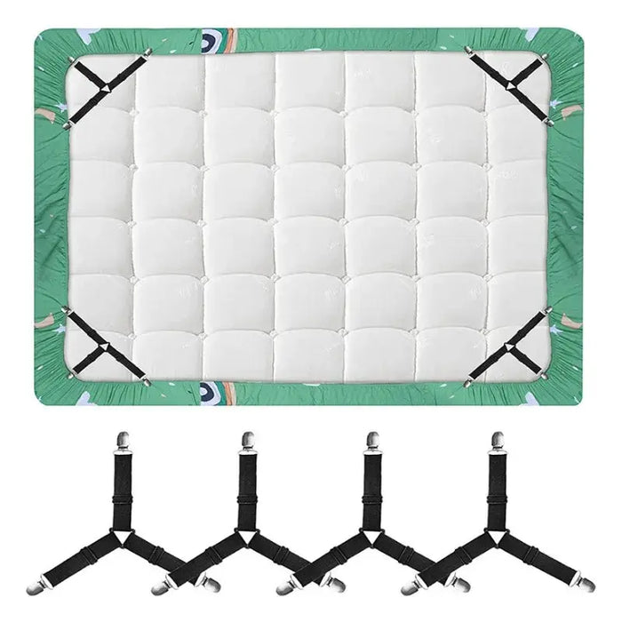 Soportes triangulares para sábanas de Clips para sábanas ajustables