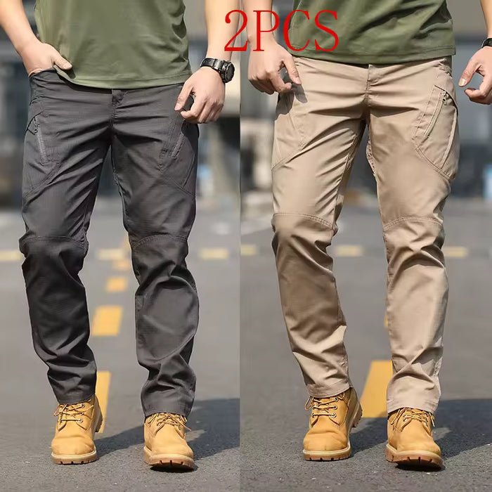 2 Pantalones tácticos Archon X9, corte ajustado, impermeables, camuflaje, entrenamiento