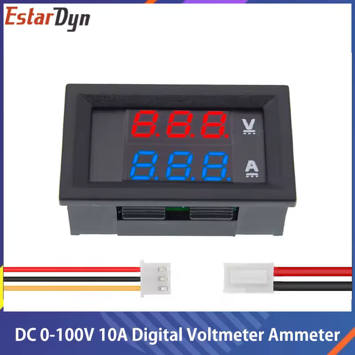 Voltímetro digital Estardy DC 0-100 V 10 A