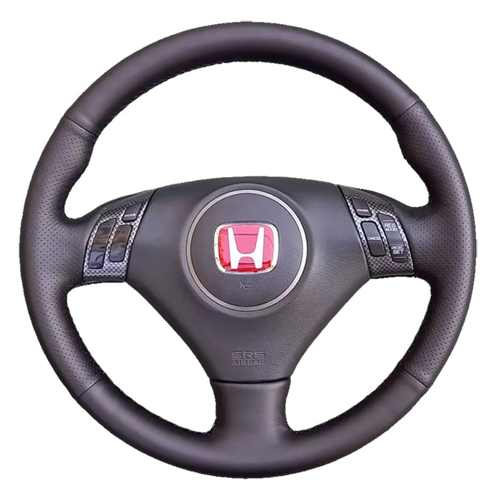 Funda de microfibra para volante de coche, para Honda Accord 7
