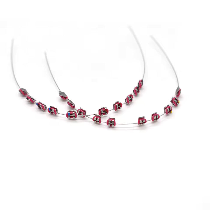 1 paquete de decoración dental temporal con alambres