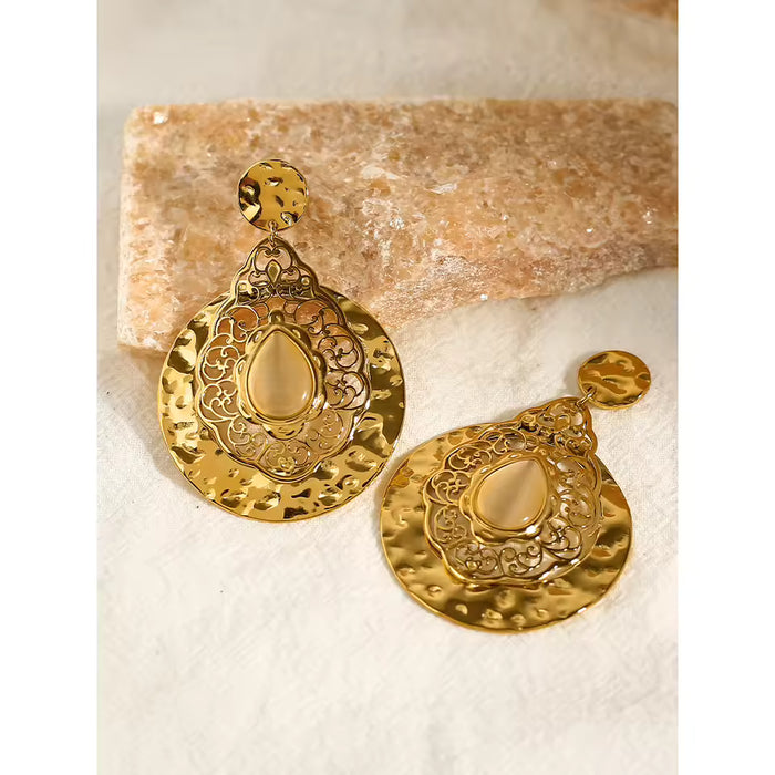 Pendientes colgantes YACHAN de acero inoxidable 316L