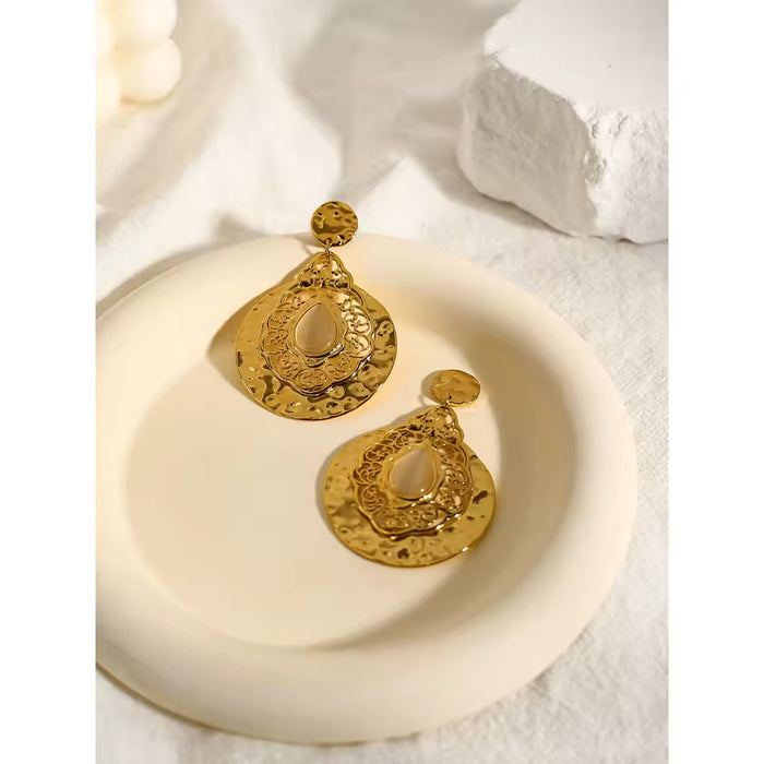 Pendientes colgantes YACHAN de acero inoxidable 316L