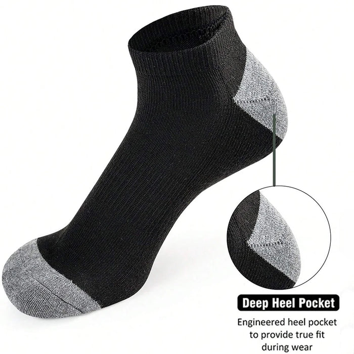 10 pares de calcetines cómodos y transpirables que absorben el sudor y son a prueba de olores