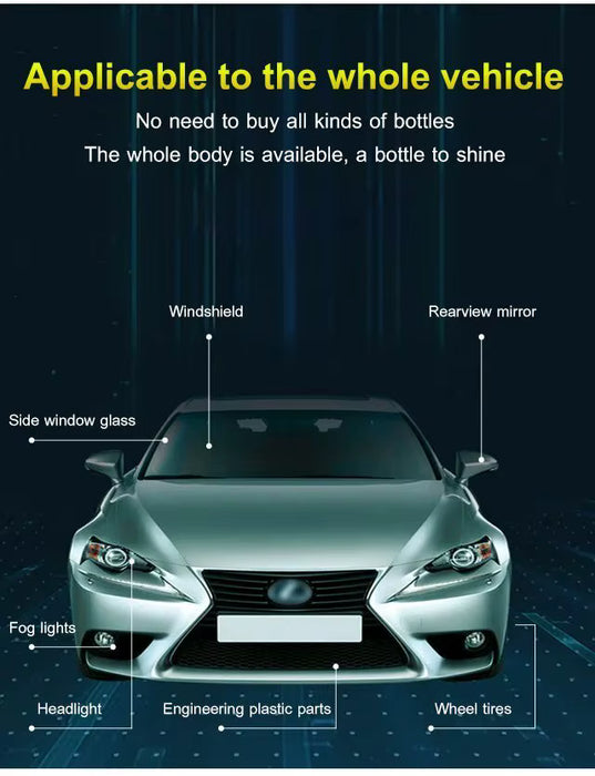 Rayhong 3 en 1 Spray de Recubrimiento Cerámico Hidrofóbico de Alta Protección para Automóviles Shine-Armor