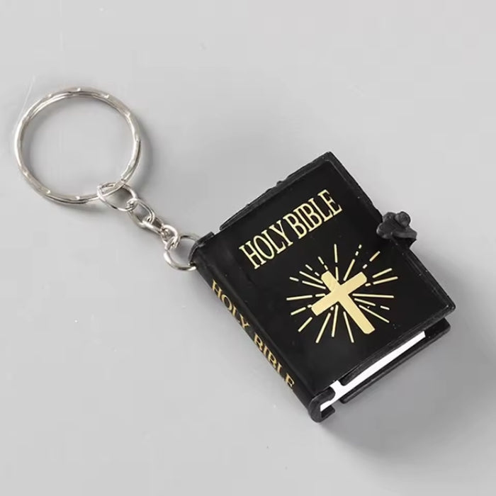 Llavero especial Mini Santa Biblia en inglés
