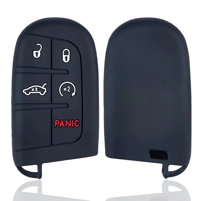 Funda de silicona para llave de coche Dodge Challenger Journey Charger Hellcat