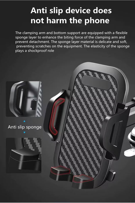 Soporte universal para teléfono de coche con ventosa 360 ° Soporte móvil