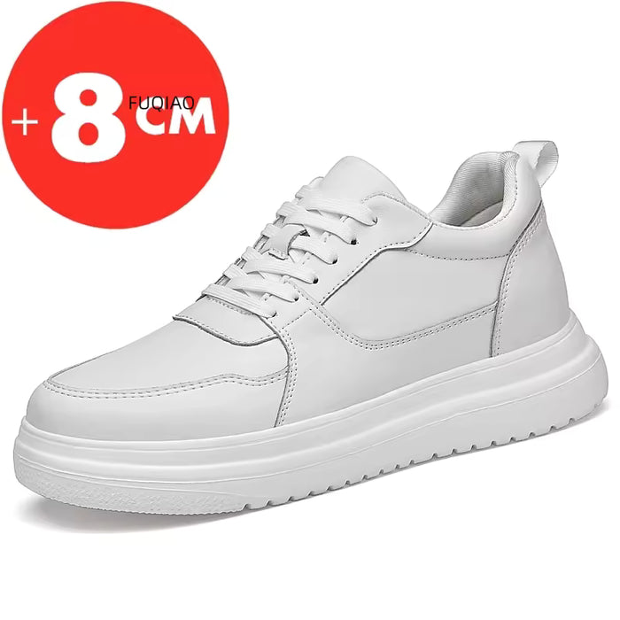 Zapatillas deportivas de hombre con plantilla para aumentar la estatura 8 cm