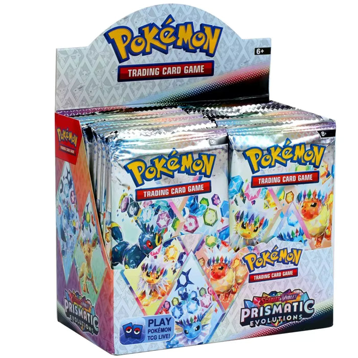 360 piezas/set de cartas Pokémon MEGA ASCEND HEROES Prismatic Evolutions