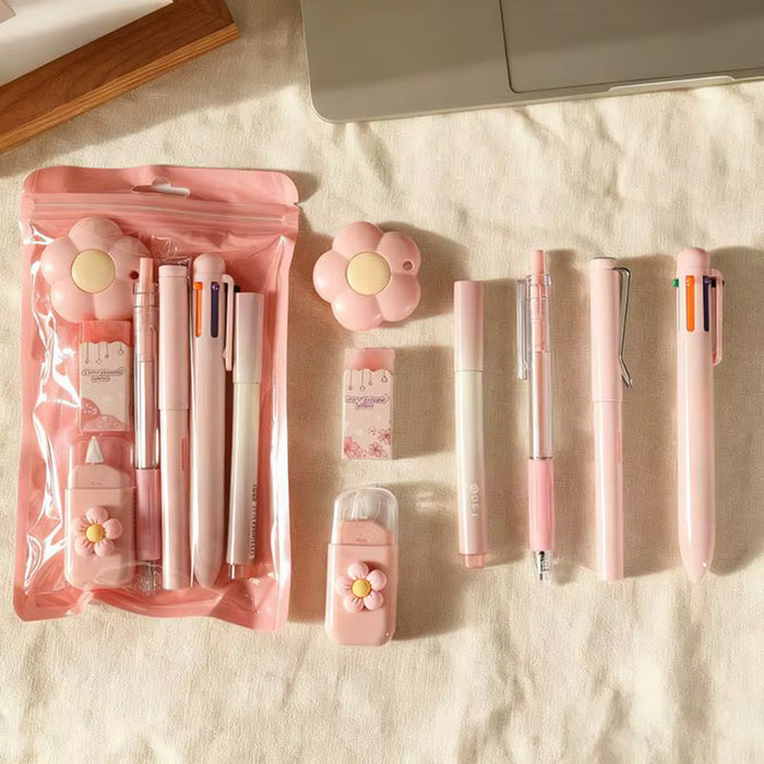 Kit de 7 bolígrafo neutro, regalo de graduación para estudiantes