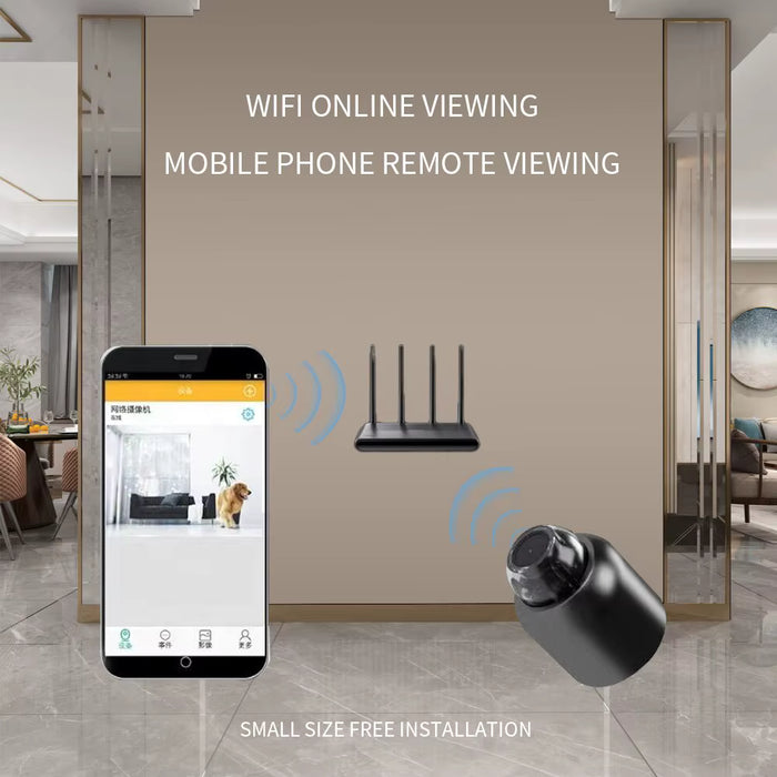 Cámara X5 Mini HD1080P compacta inalámbrica WIFI con función de grabación