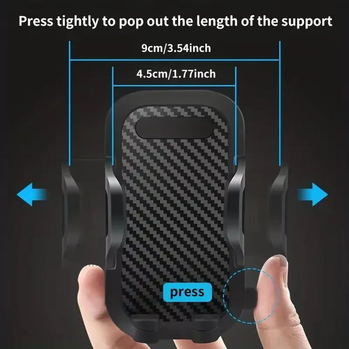 Soporte universal para teléfono de coche con ventosa 360 ° Soporte móvil