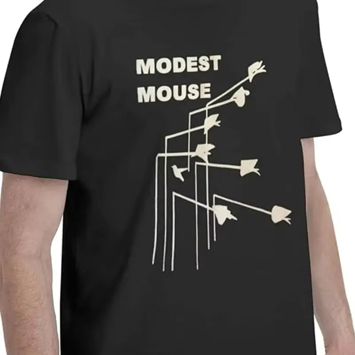 Camiseta unisex de rock con estampado vintage de Modest Mouse