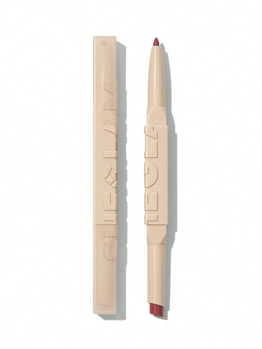 SHEGLAM Glam 101 Dúo de labial y delineador, Combinación de labiales Cherry Fudge
