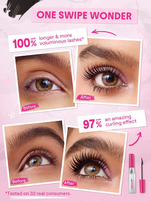 SHEIN SHEGLAM Lashlighter Up & Out Máscara de pestañas