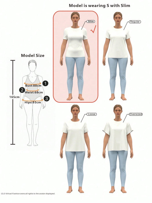 SHEIN EZwear Set de 4 blusas cortas con gráficos para mujeres