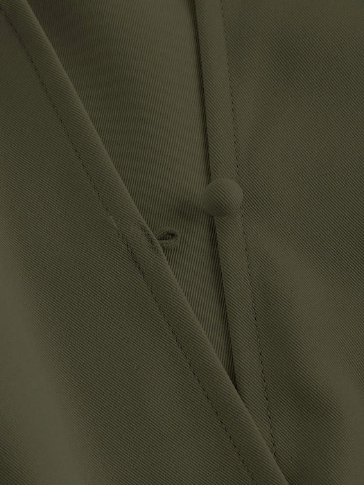 SHEIN MOD Vestido sin mangas de color liso para mujer con cinturón