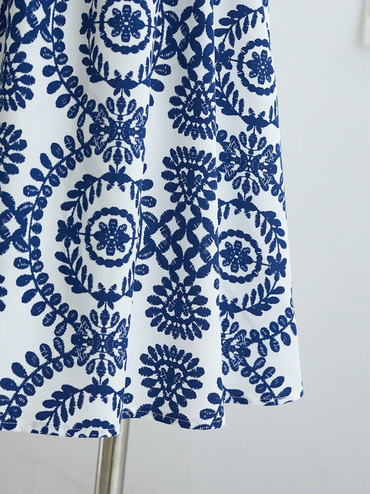 SHEIN Vestido mini para adolescentes de cuello cuadrado sin mangas
