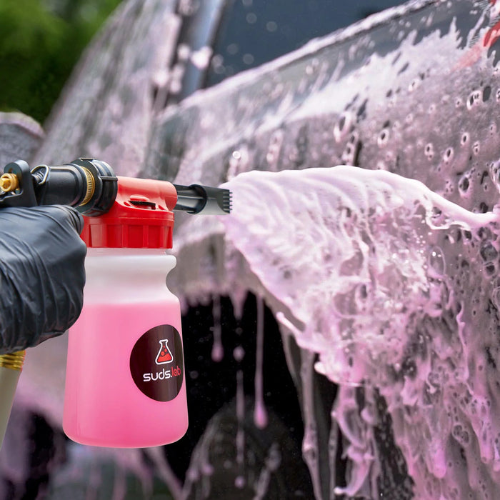 Pistola de espuma profesional SudsLab F3: la solución de limpieza definitiva para el hogar y el coche