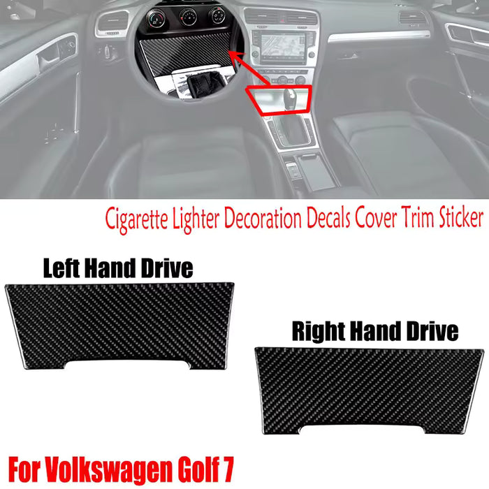Pegatinas decorativas para encendedores de cigarrillos para VW Golf 7 VII MK7 7.5 2014-2019