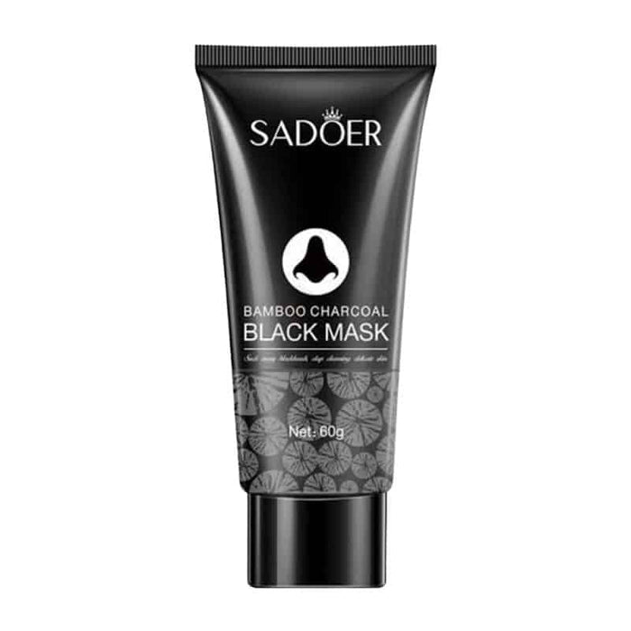 Mascarilla negra de carbón de bambú Sadoer – 60 g