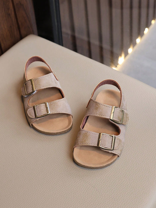 SHEIN Sandalias romanas para niños