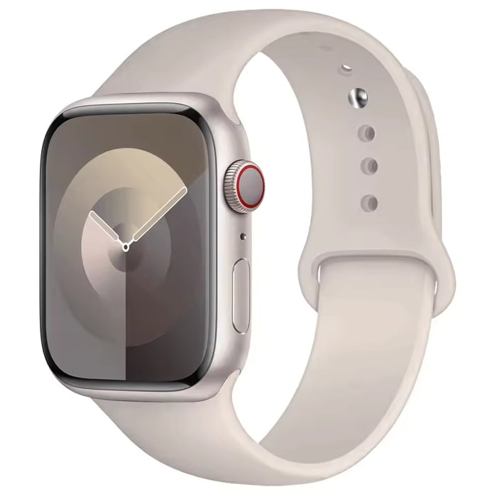 Correa de silicona para Apple Watch de 44 mm, 45 mm, 40 mm, 41 mm, 42 mm, 38 mm y 45 mm