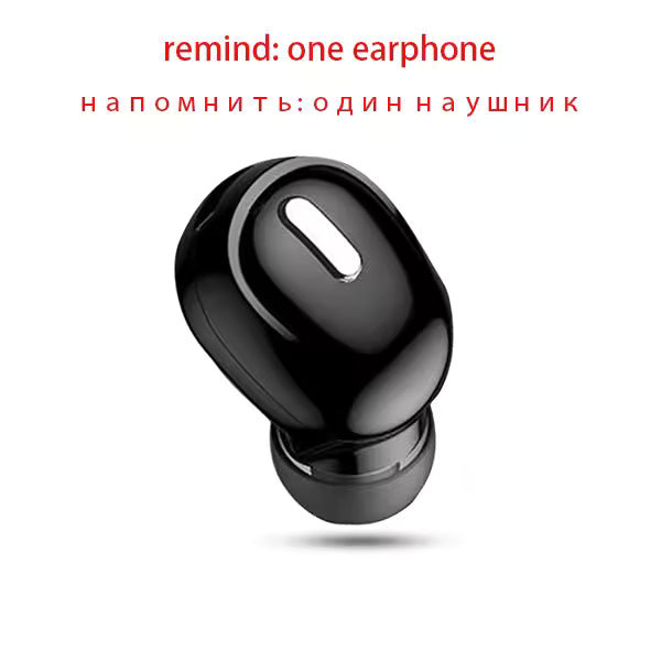 Auriculares inalámbricos X9 con Bluetooth 5.0 y micrófono, deportivos intraaurales individuales