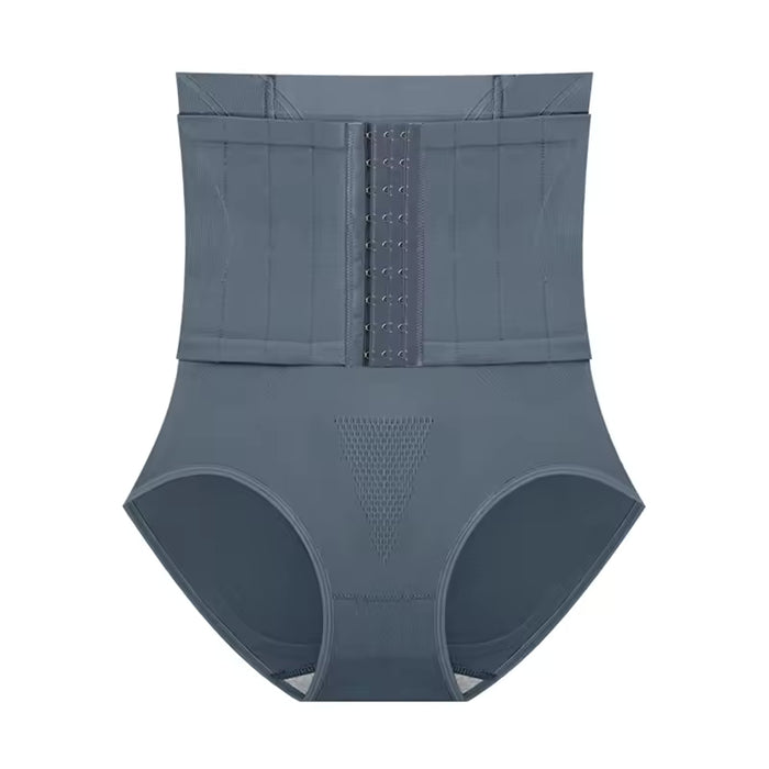 Bragas Moldeadoras De Cintura Alta Con Hebilla Frontal, Bragas De Compresión Con Control De Barriga