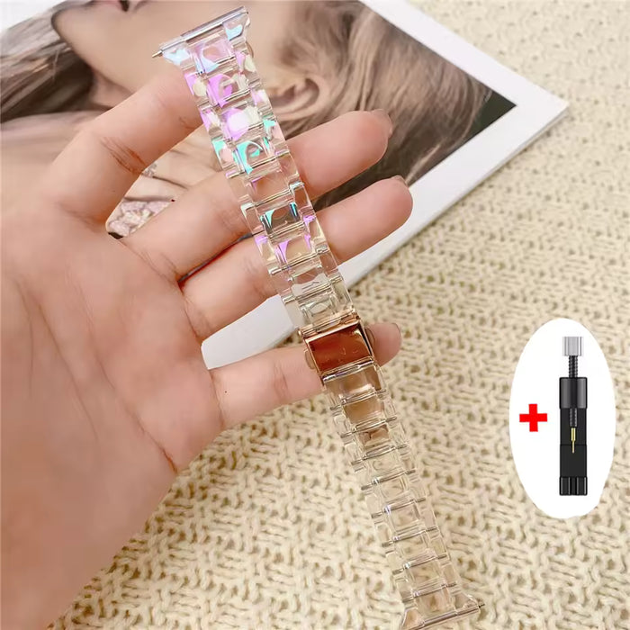 Shein Correa transparente smart Watch (42/44/45/49 mm)