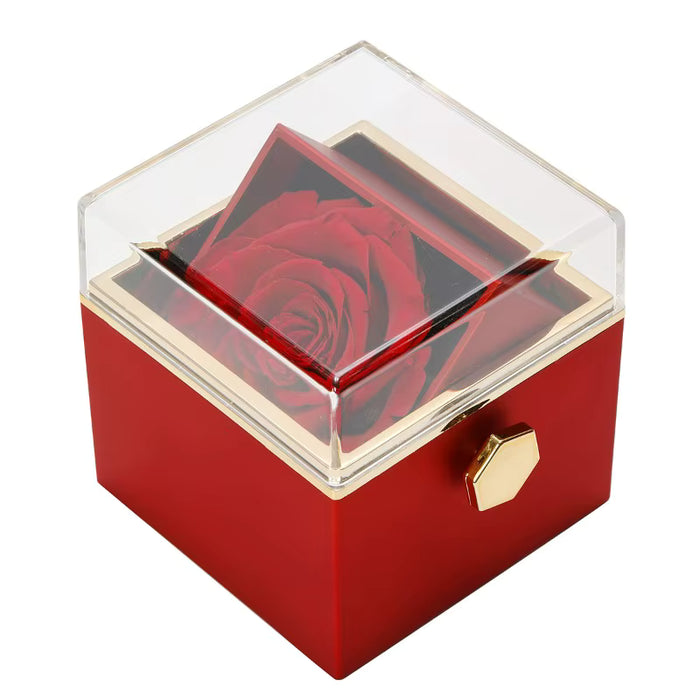 FABULOVE CAJA GIRATORIA DE ROSAS ETERNAS