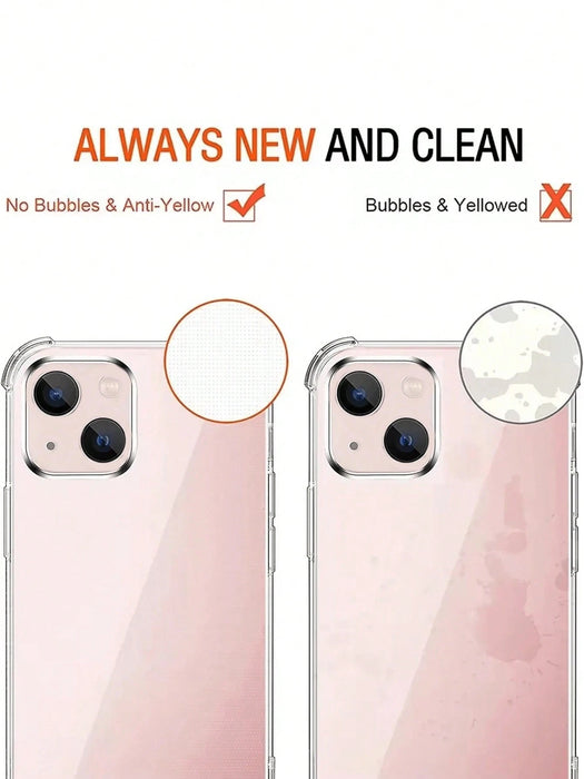 Protector de pantalla de silicona TPU, transparente de silicona para iPhone 16 pro