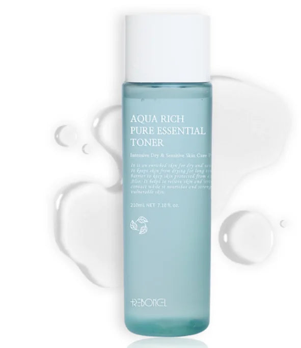 REBONCEL Aqua Rich Pure Essencial Toner, 210ml