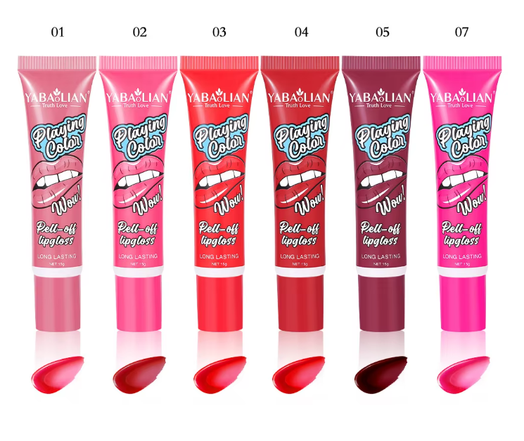 Pintalabios líquido de larga duración, lápiz labial resistente al agua